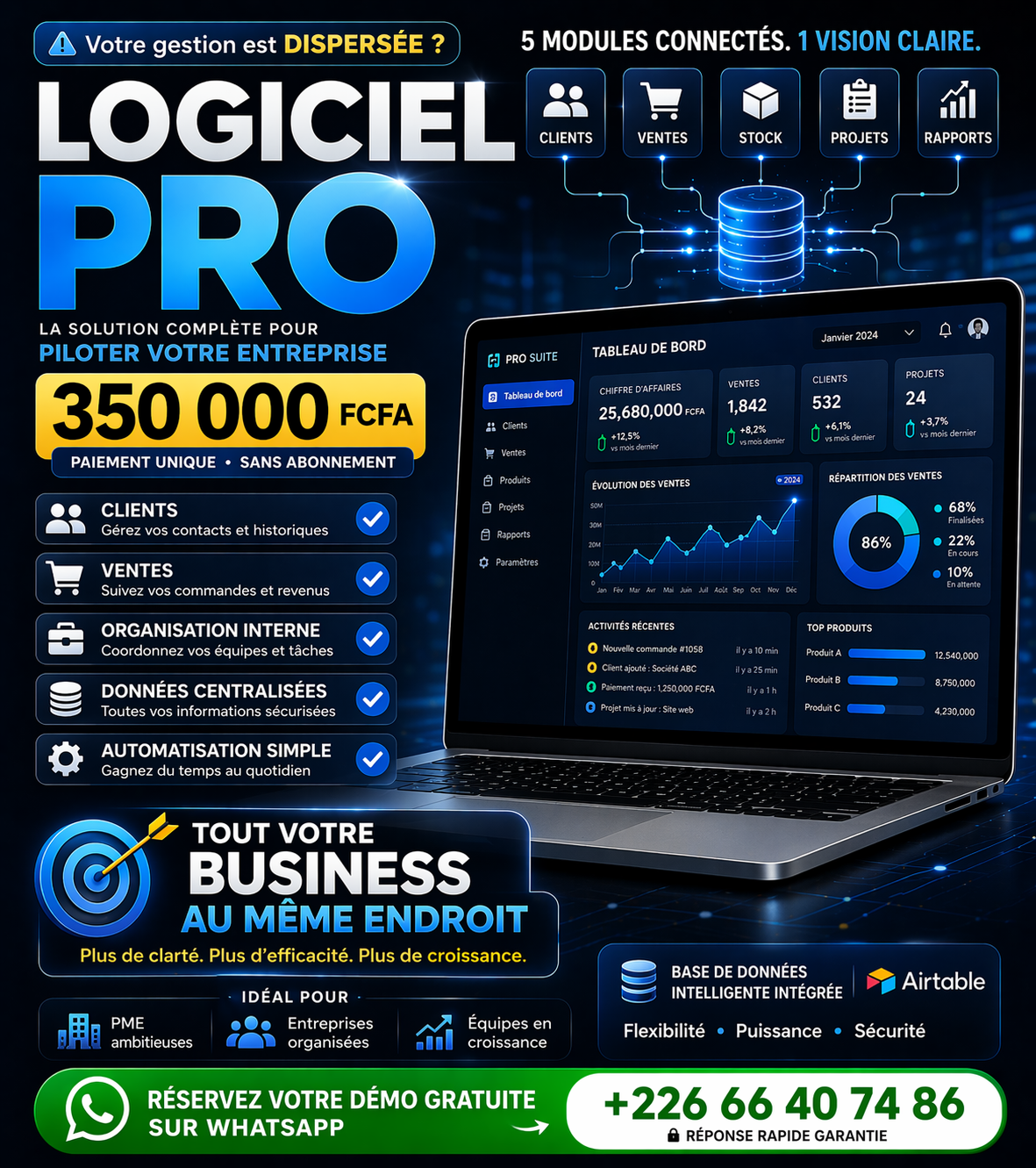 Logiciel Pro